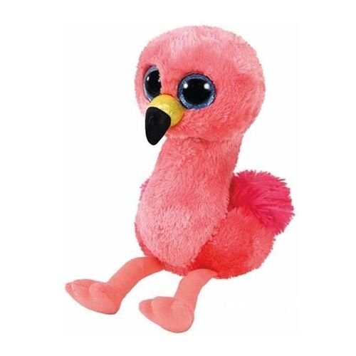 Мягкая игрушка-брелок TY Beanie Boo's Фламинго Гильда, 10 см